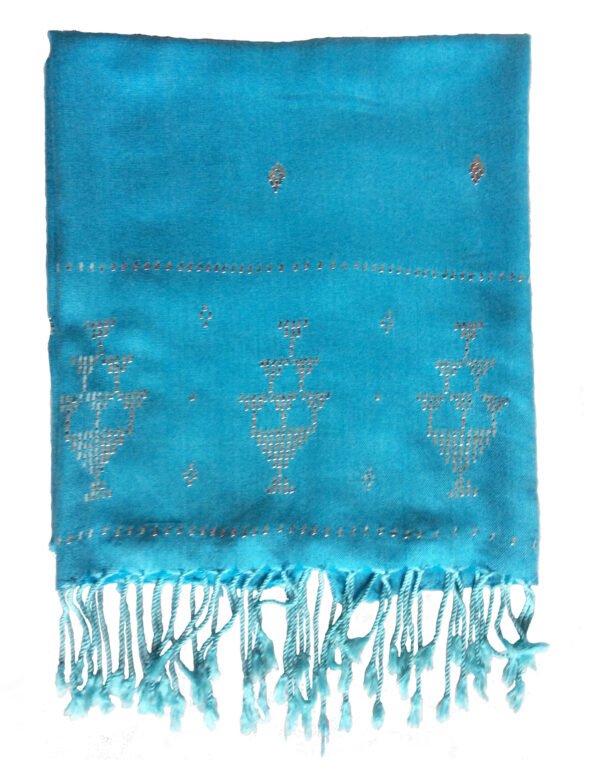 Elegance Tally Handwoven Cotton Shawl