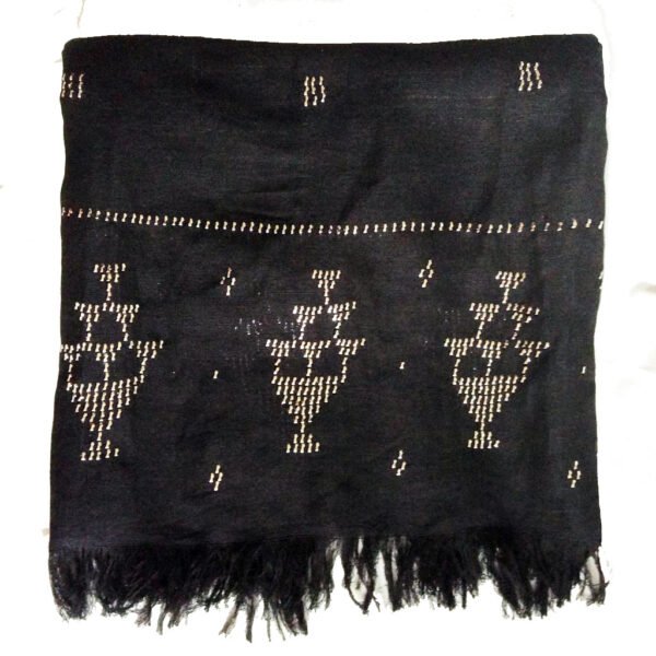 Elegance Tally Handwoven Linen Shawl