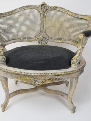 Golden Embrace Classic Love Seat